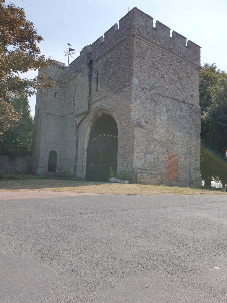 The Gatehouse pictured from the adjacent car park.